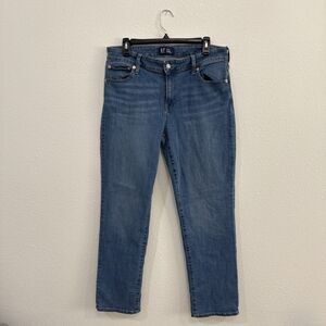 Women’s Gap Classic Straight Denim Jeans ( Size 14 / 32 Regular )MW